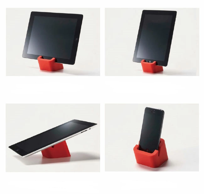 Supporto in silicone dal design moderno per tablet e smartphone